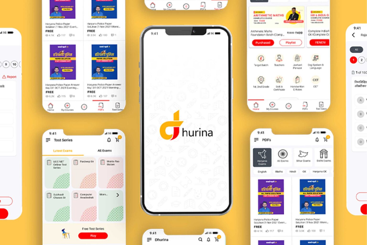 dhurina app portfolio